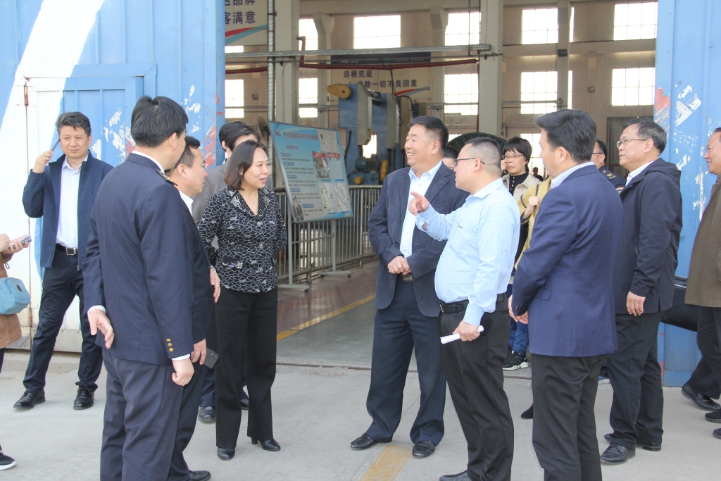 2019年3月26日，，，，，，河北省市场监视治理局党组书记丁锦霞莅临利记线缆集团考察调研，，，，，，指导事情