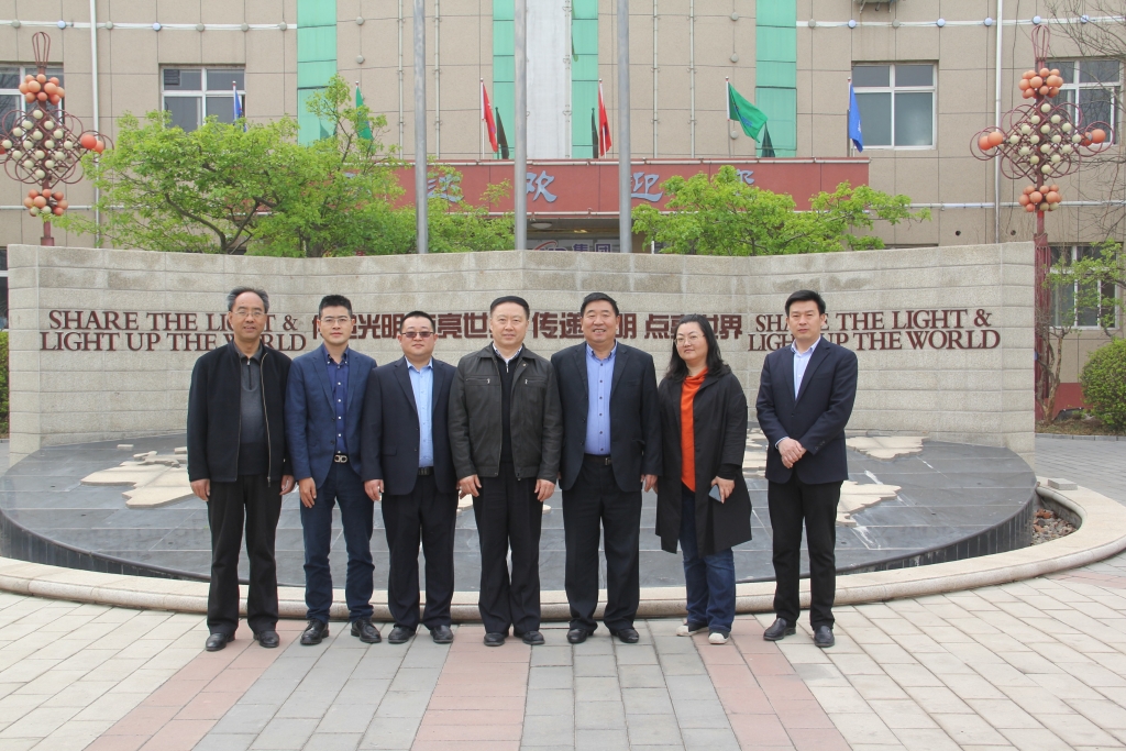 2019年4月13日，，，，，，上海电缆研究所首席专家毛庆传一行利记调研