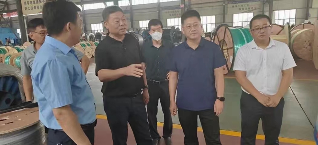 宁晋县向导李军华到利记调研